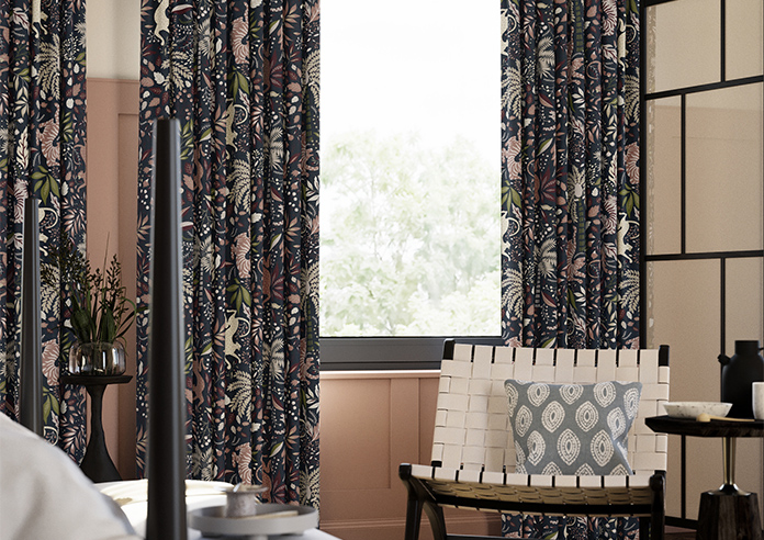 Pierre, Midnight - Made to Measure Curtains - Image 5